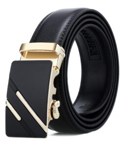 FLiinge Belts Leather Automatic Buckle Belt 2