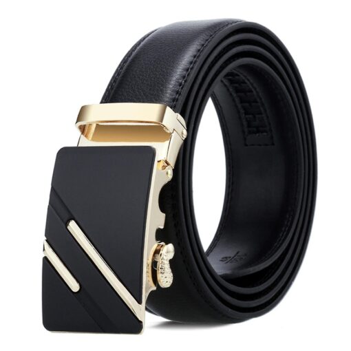 FLiinge Belts Leather Automatic Buckle Belt 2
